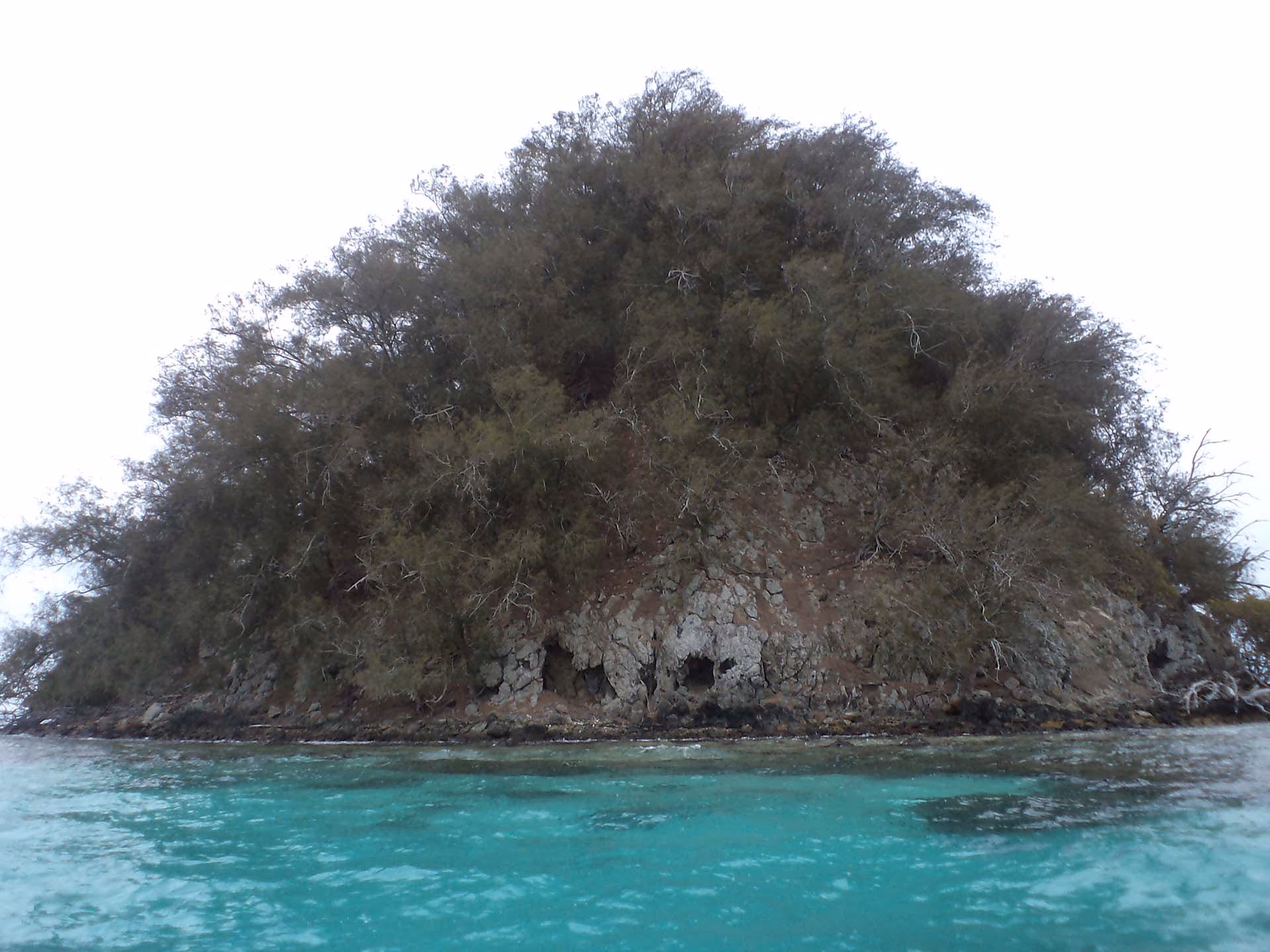 Un îlot du lagon